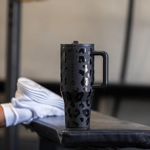 HydroJug Traveler dishwasher-safe design simplifies cleaning after workouts.