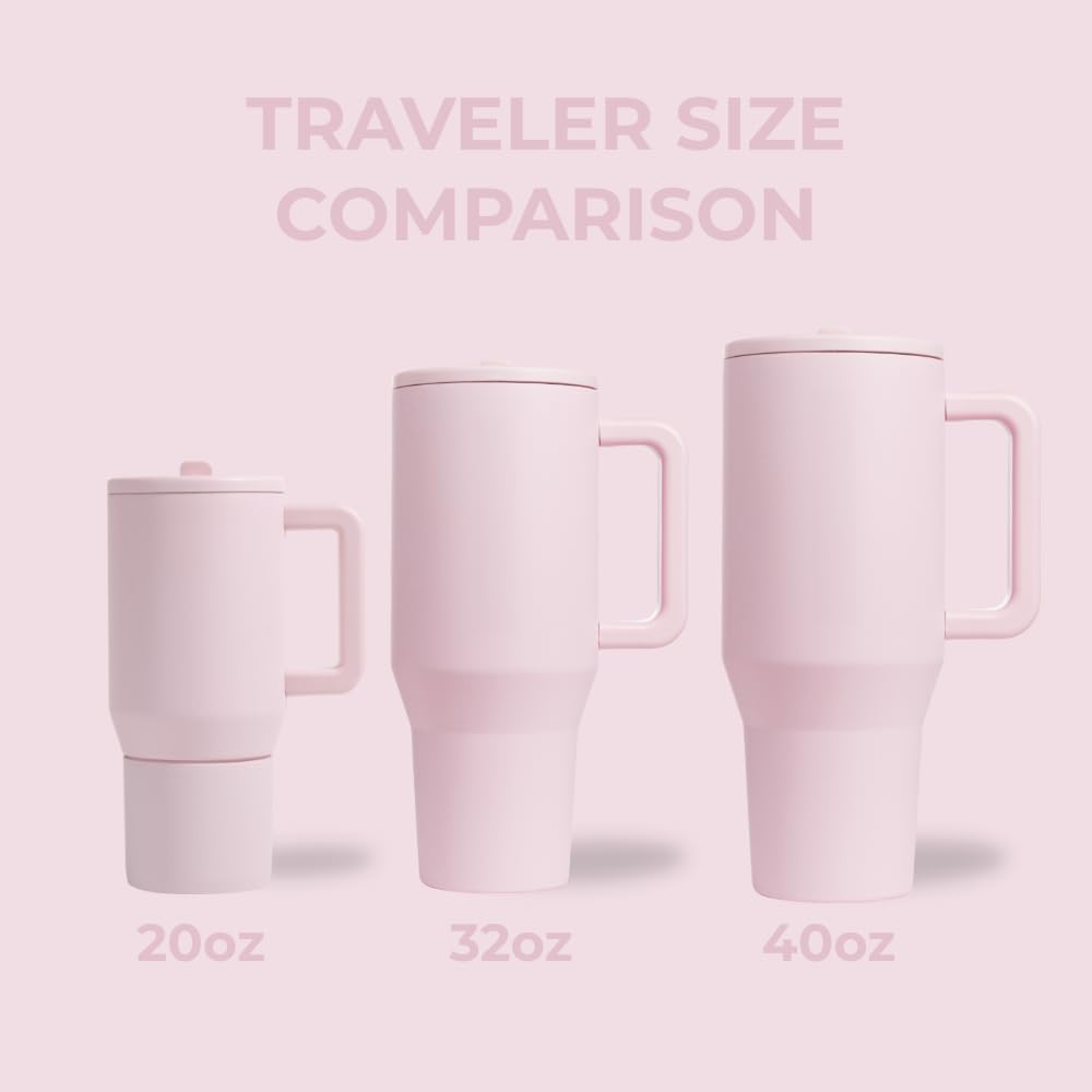 HydroJug Traveler leak-proof design keeps drinks secure in bags and backpacks.