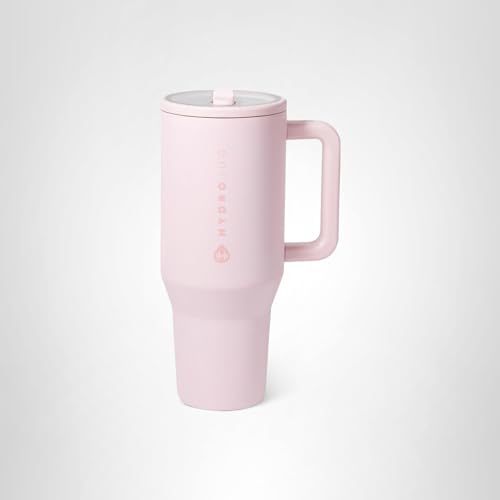 HydroJug Traveler pink sand color adds active style.
