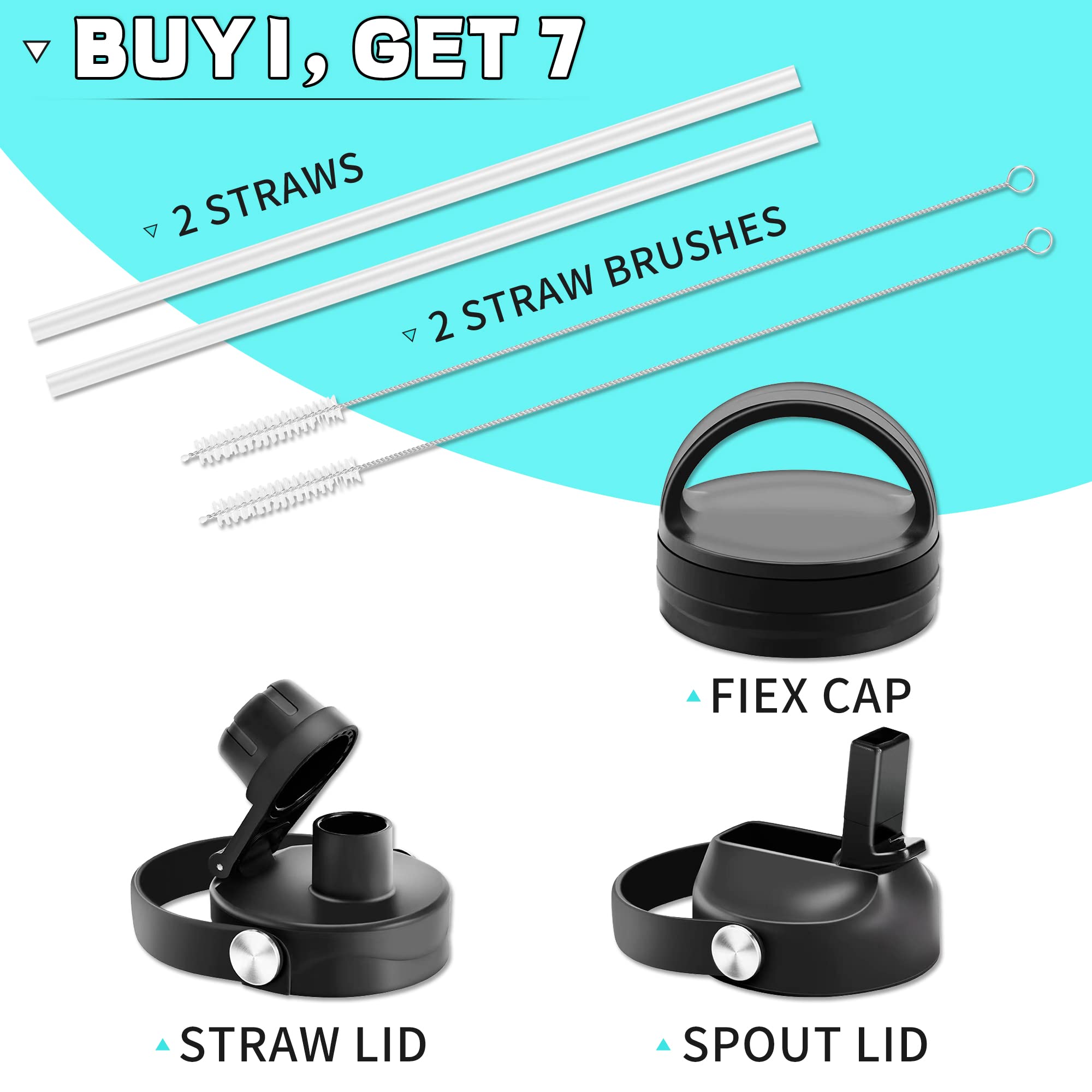 Hydrowion flex cap suits beach, hiking and camping adventures.