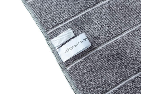 HYER KITCHEN 26x18 oversized towels cover counters and dry hands efficiently.