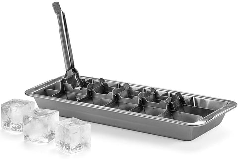 HYICE versatile tray freezes baby food and herbs alongside ice cubes.