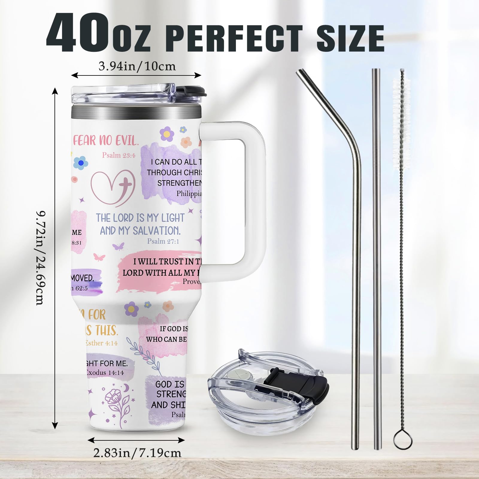 HYMONA 40oz tumbler makes meaningful Christmas or birthday gifts.