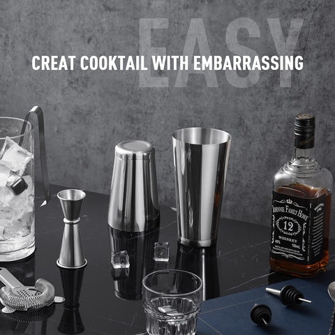 Hyoank portable travel bag supports on-the-go bartending at parties.