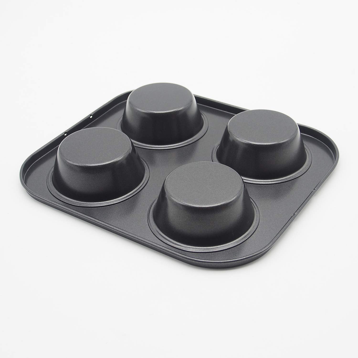 HYTK 4 Cup Muffin Pan non-stick coating detail for effortless release