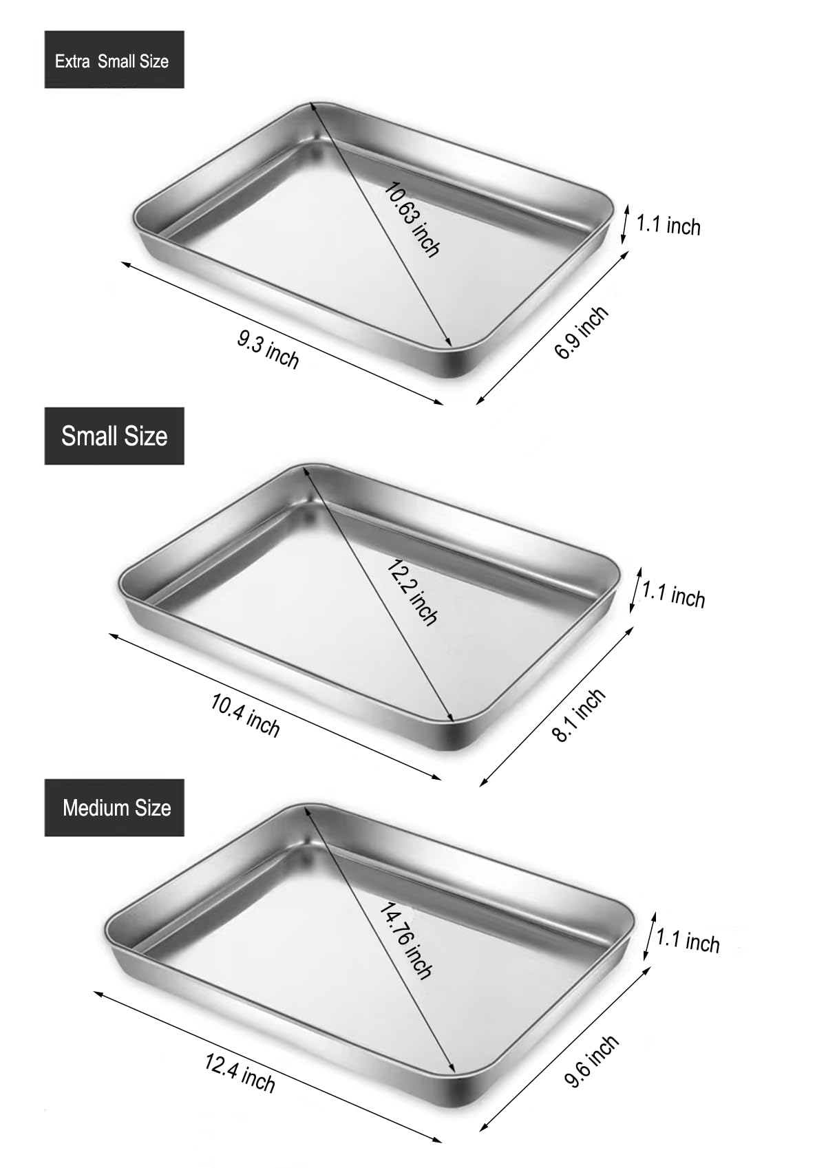 HYTK mirror-polished baking surface for easy cleaning
