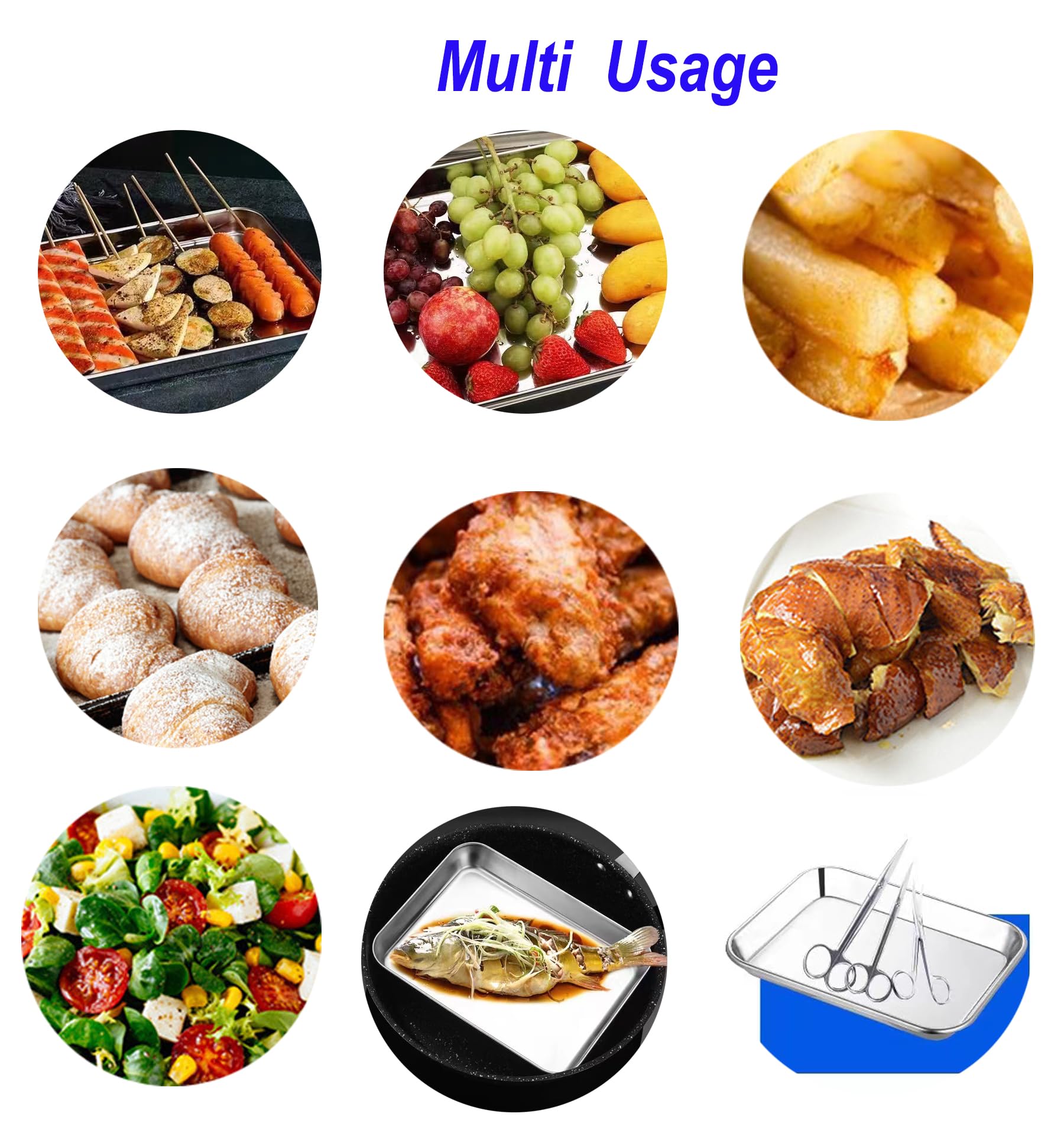 HYTK multi-use serving tray for fruits and vegetables