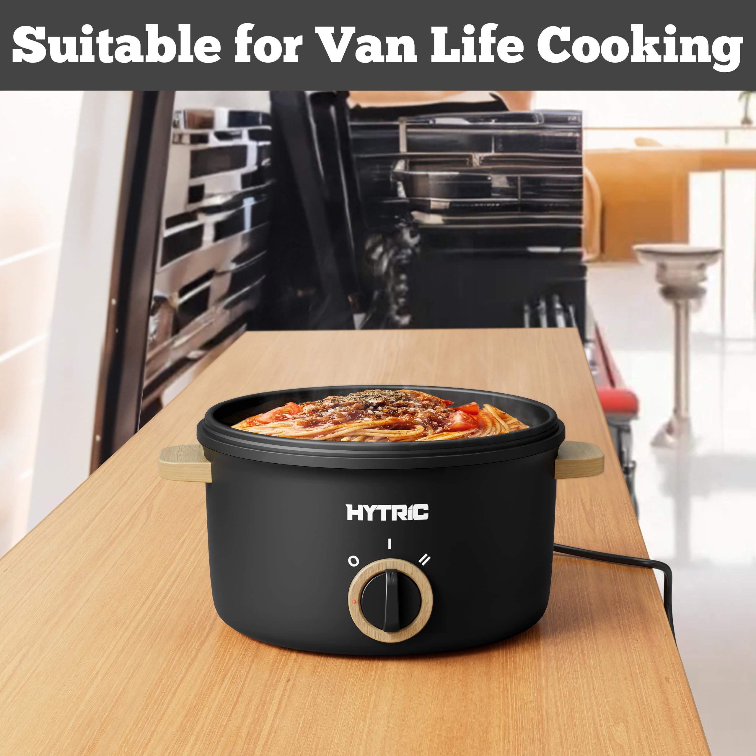 HYTRIC easy-clean surface simplifies post-meal cleanup and maintenance.