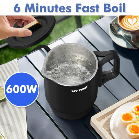 HYTRIC boil-dry protection helps prevent accidents during travel