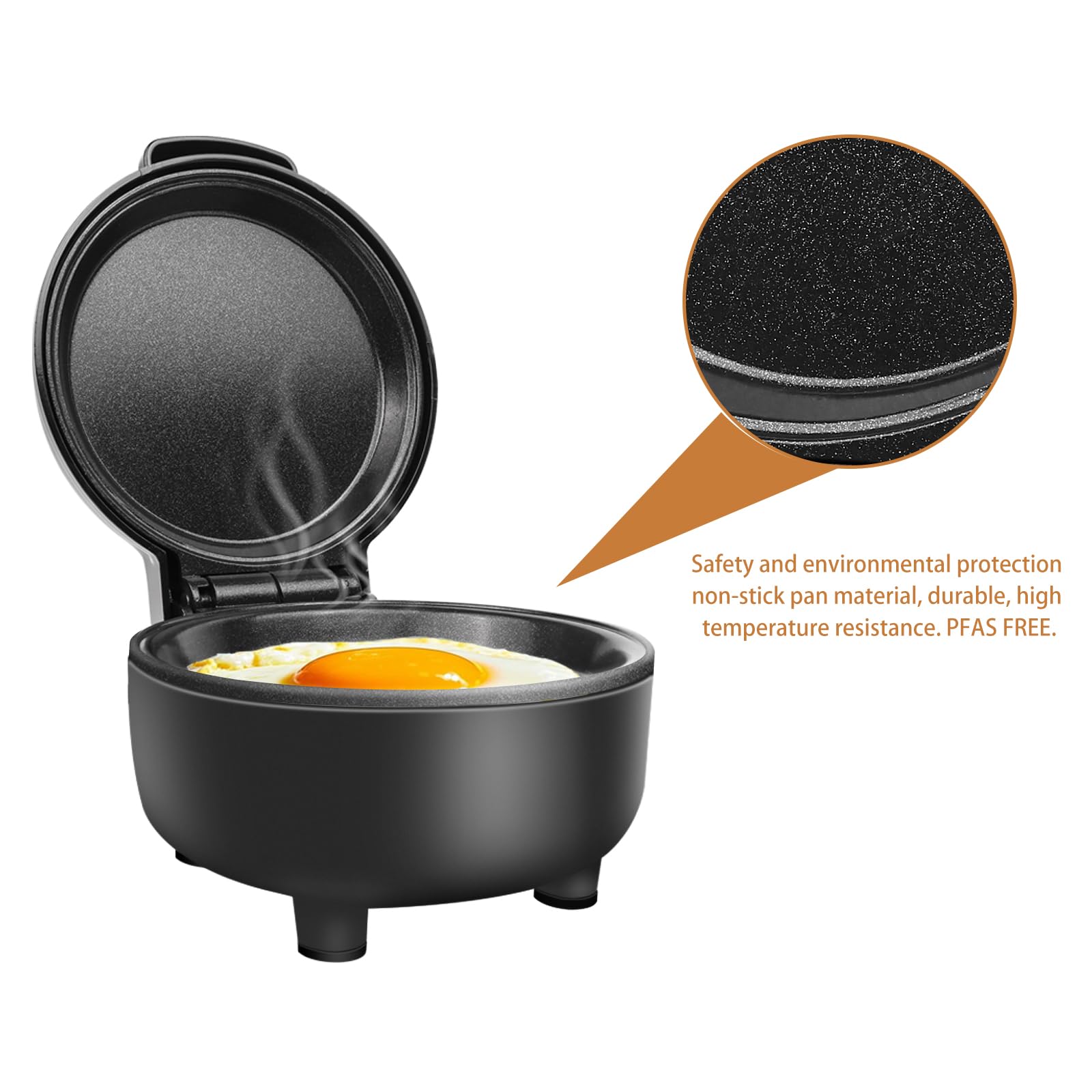 Hyvance automatic egg cooker supports hands-off morning routines.