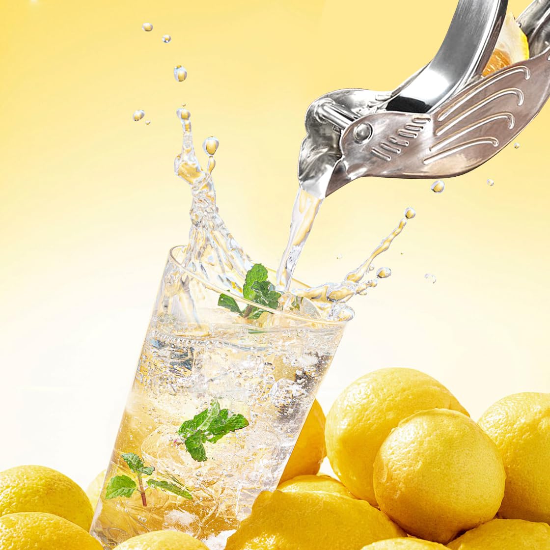 HyzaPhix set of 3 lemon juicers ready for kitchen use