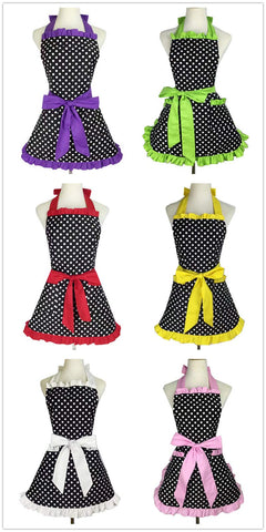 Hyzrz retro apron fits home, cafe, hotel, or party settings.