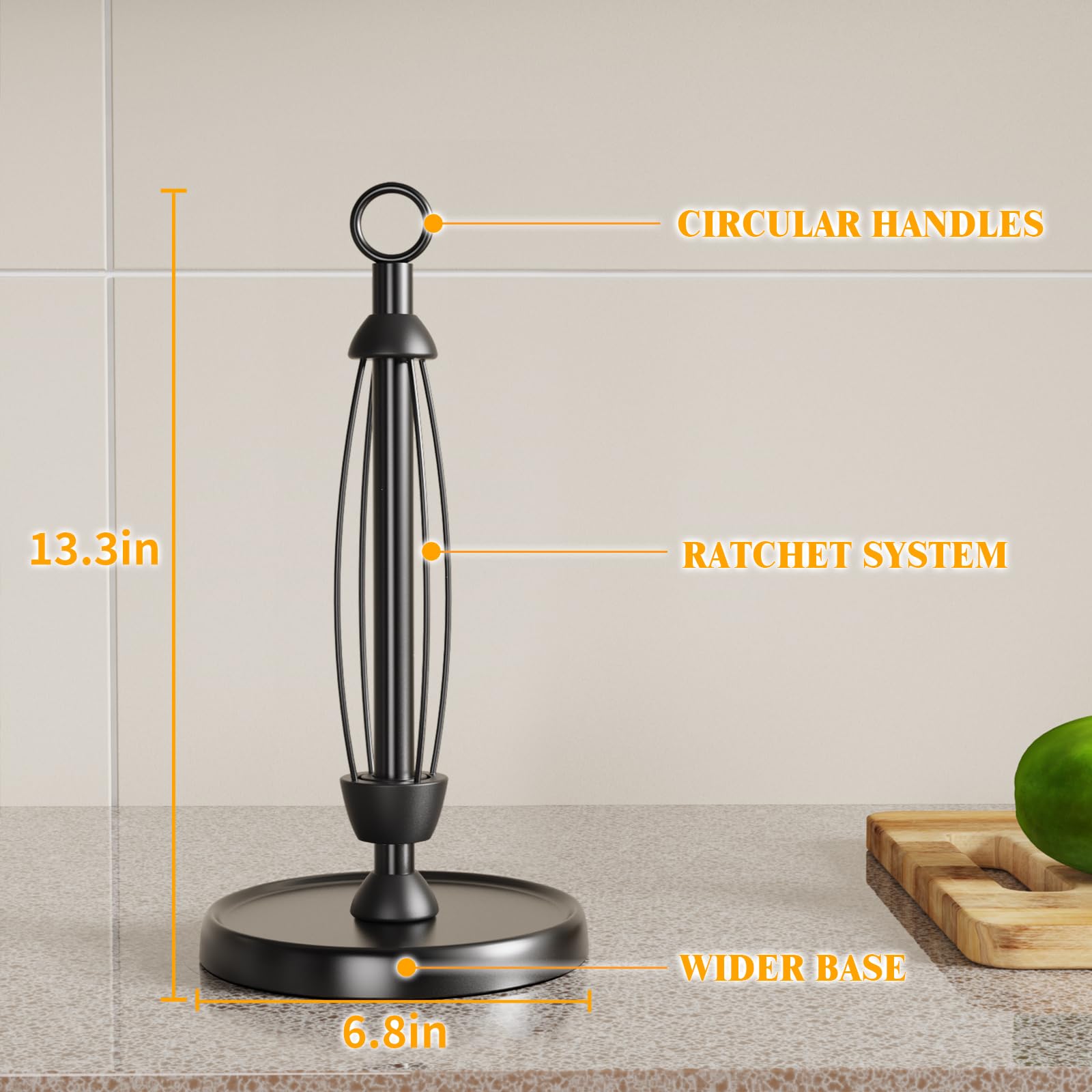 HZE stainless steel matte black finish for a modern, durable kitchen accent