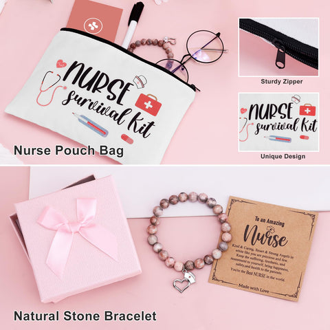 HZGYOUR nurse survival kit in a portable bag for on-the-go use