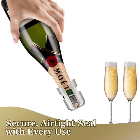 Reusable I-MART champagne stopper pack ideal for multiple celebrations