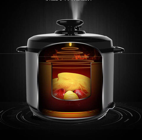 iAbler easy-clean stainless steel inner pot highlights simple maintenance after cooking.