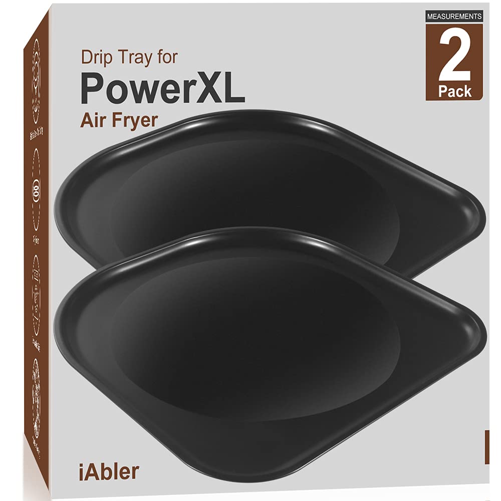 iabler air fryer drip tray for PowerXL Vortex 10qt keeps oil contained for easy cleanup