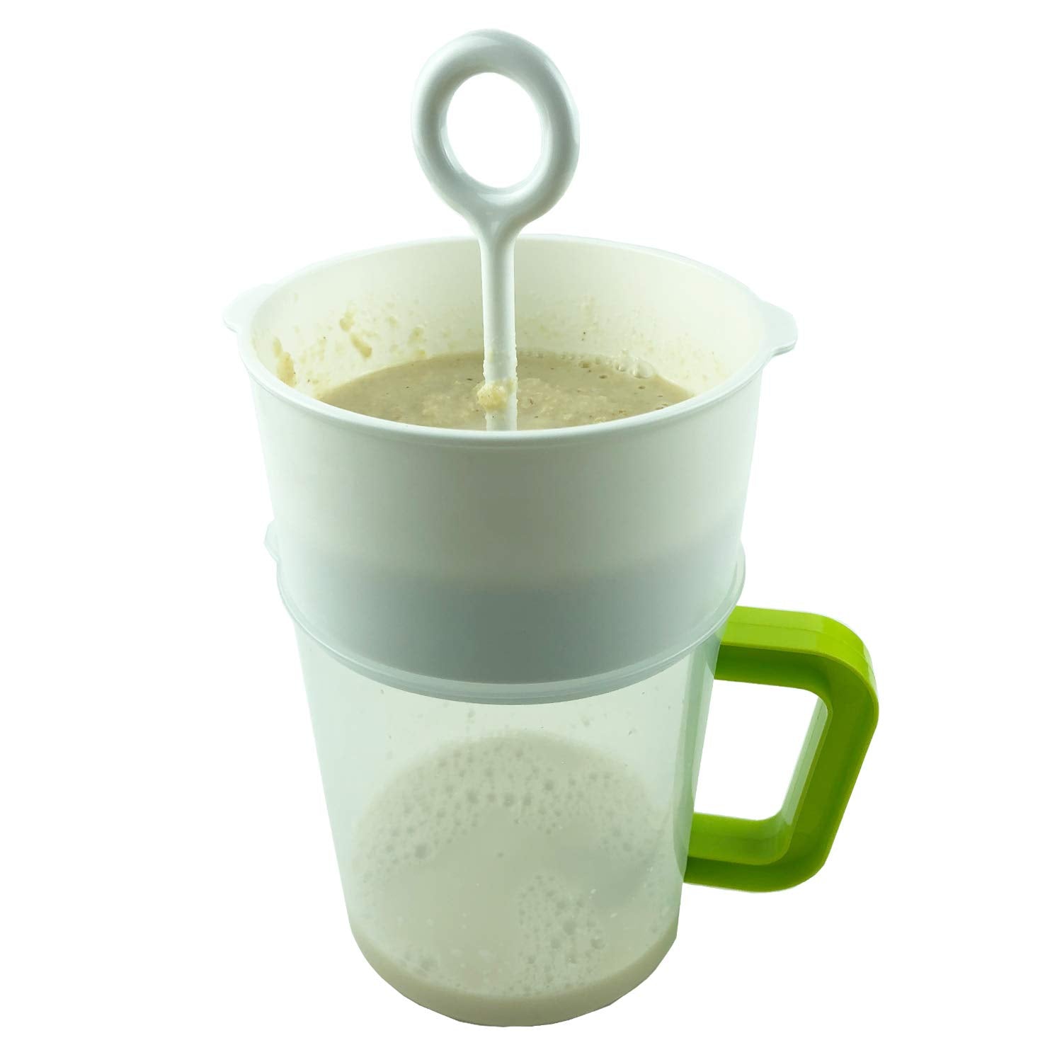 iAesthete nut milk bag replacement enables dairy-free milk preparation.