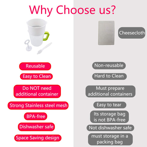 iAesthete stainless steel mesh cleaning shows simple hand wash after use.