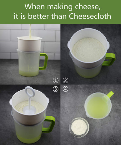 iAesthete yogurt strainer creates smooth, dairy-free alternatives.