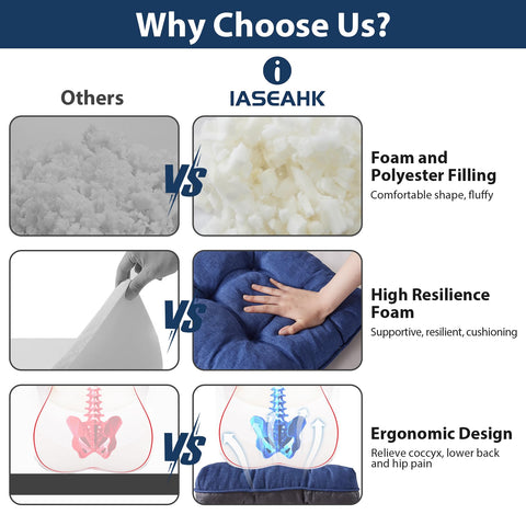 IASEAHK versatile fit for most dining chairs and stools