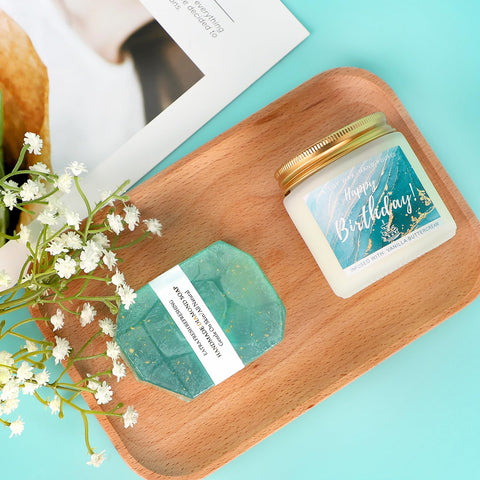 iaovueby diamond soap adds a sparkle to self-care routine.