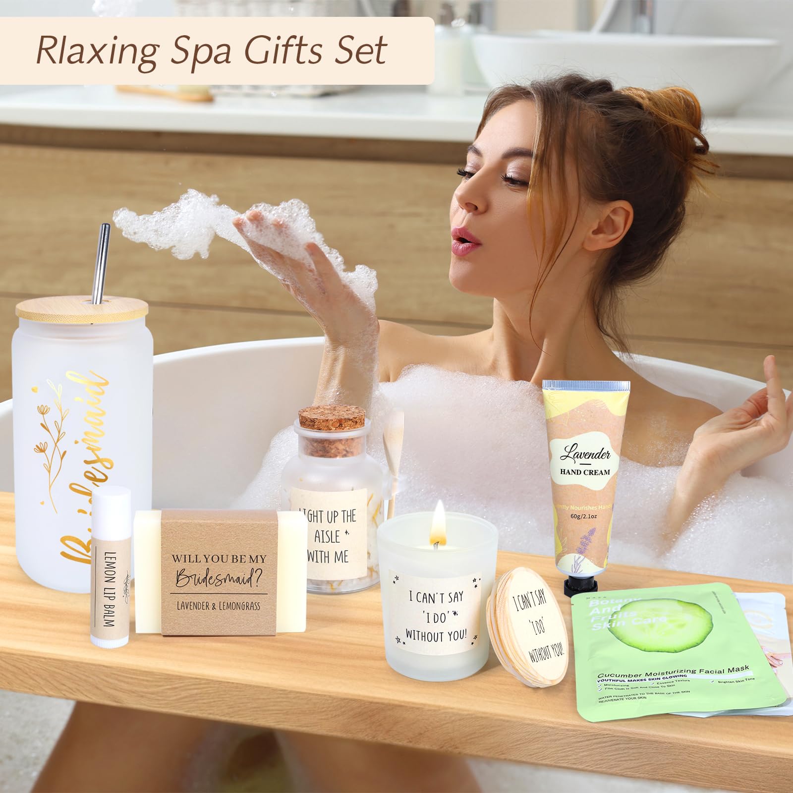 iAOVUEBY soothing bath salts for an at-home spa moment