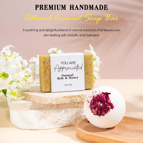 iAOVUEBY You Are Appreciated soap—gentle cleanse with uplifting message.