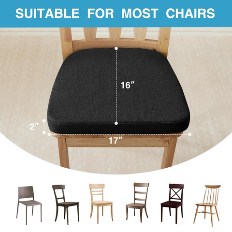 IASEAHK chair cushions with ties, secure attachment for any chair.