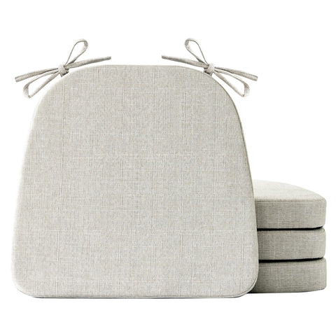 IASEAHK beige dining chair cushions set of 4 on a chair for comfortable seating