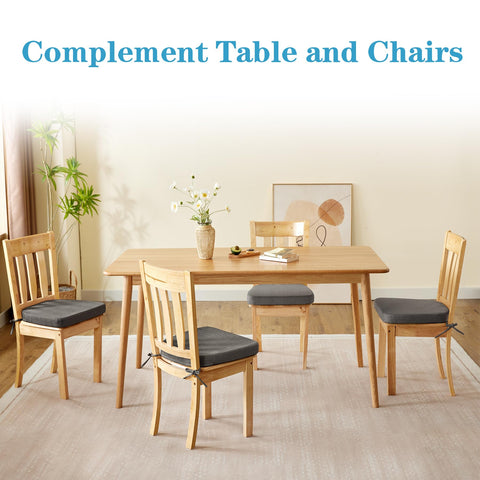 IASEAHK dark grey cushions complement dining spaces