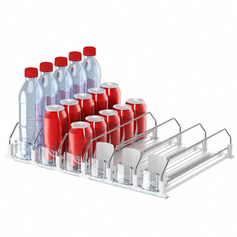 IBORING Drink Organizer front view showing easy access to cans