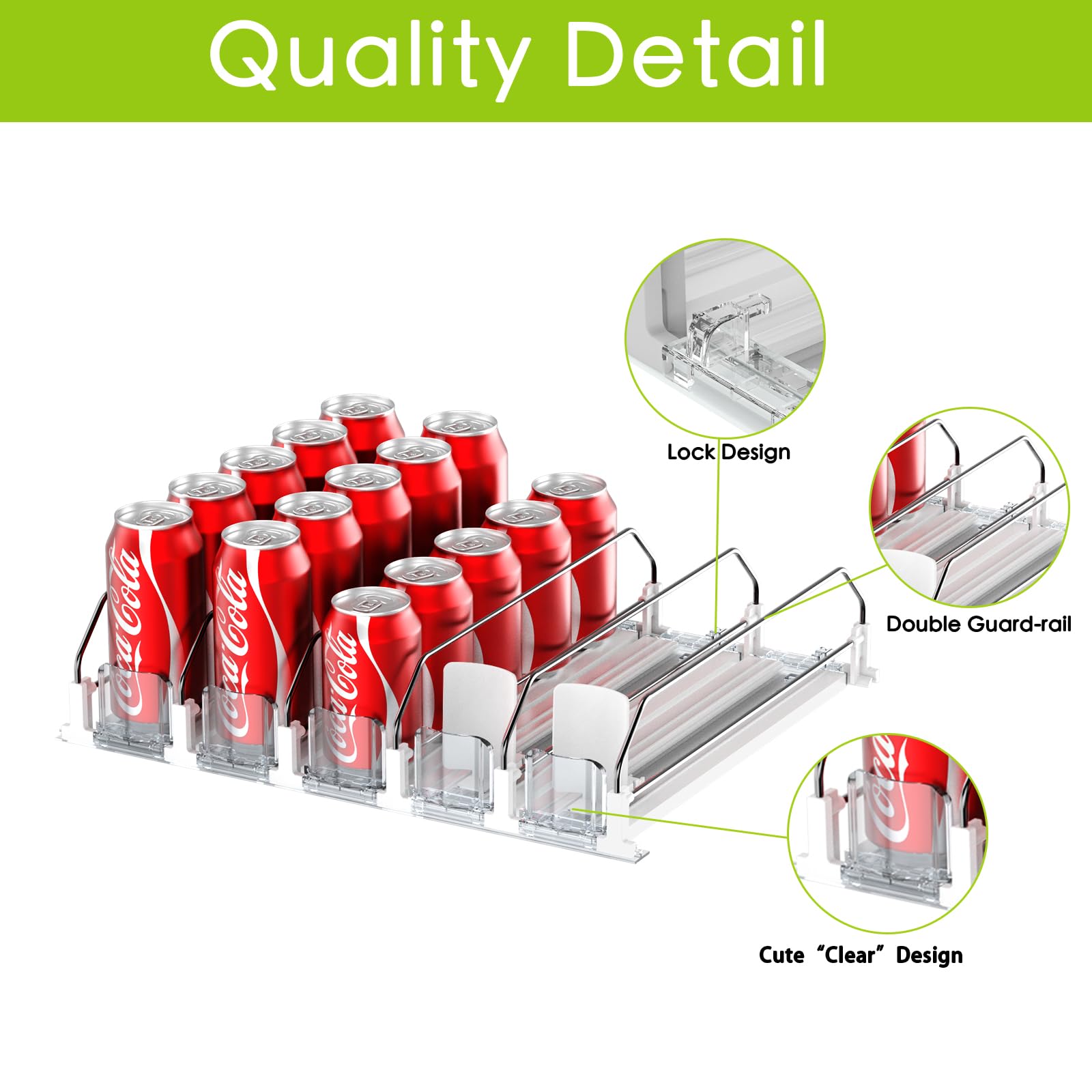 Easy, tool-free installation in minutes.