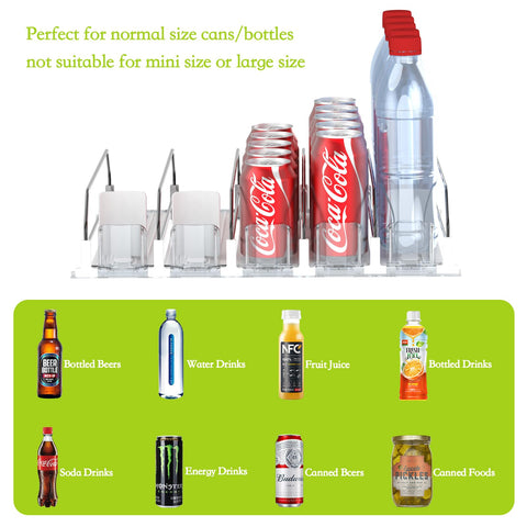 Close-up of rust-resistant metal partitions and ABS pusher.