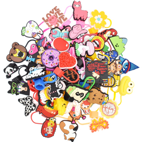 Ibuclein creative patterns inspire DIY straw decoration ideas.