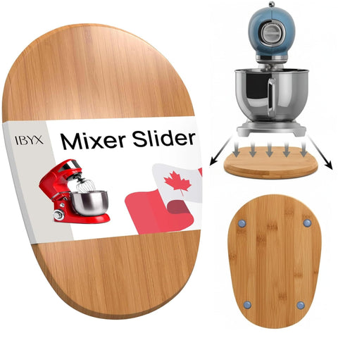 Ibyx Elegant Sliding Tray moves smoothly under cabinets for easy appliance access.