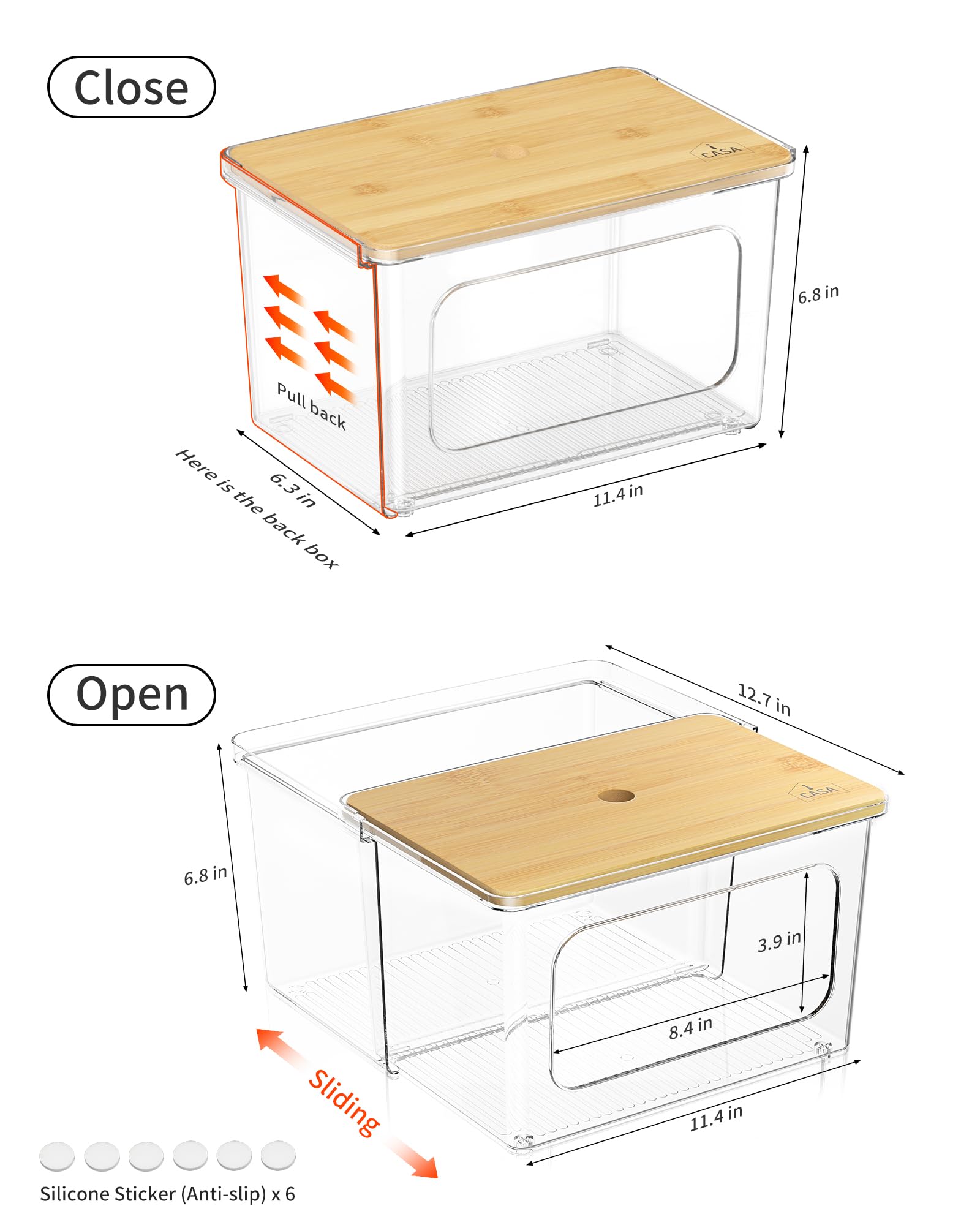 iCASA 2-in-1 under-sink organizer keeps bags and supplies tidy