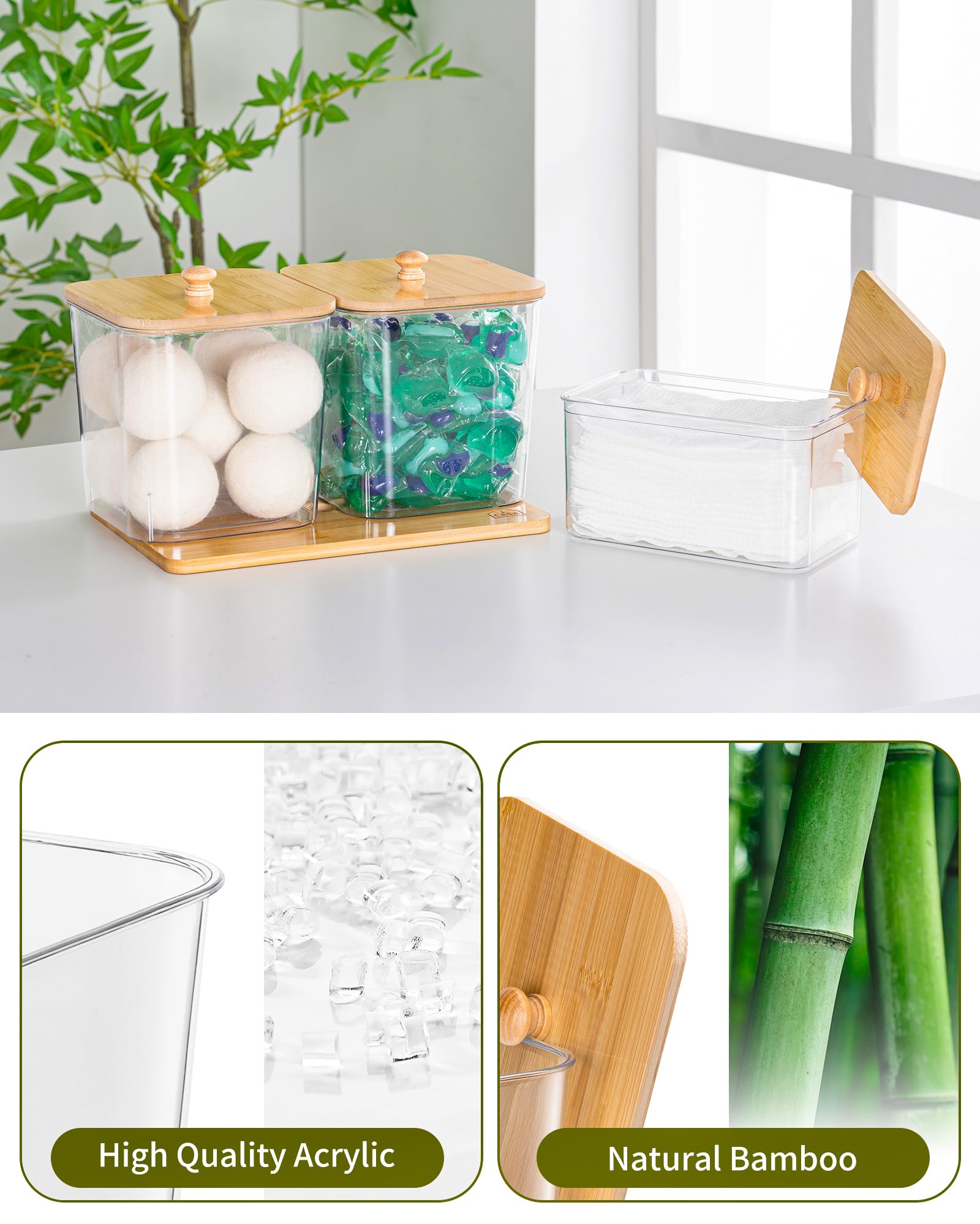 iCASA dryer sheet box keeps sheets neat, dry, and easy to grab