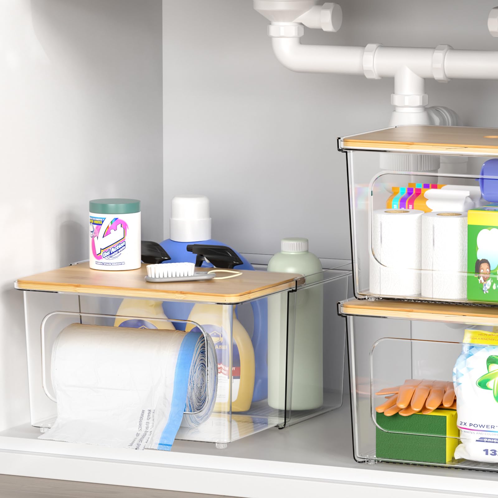 iCASA easy-load design with one-hand tear speeds kitchen chores