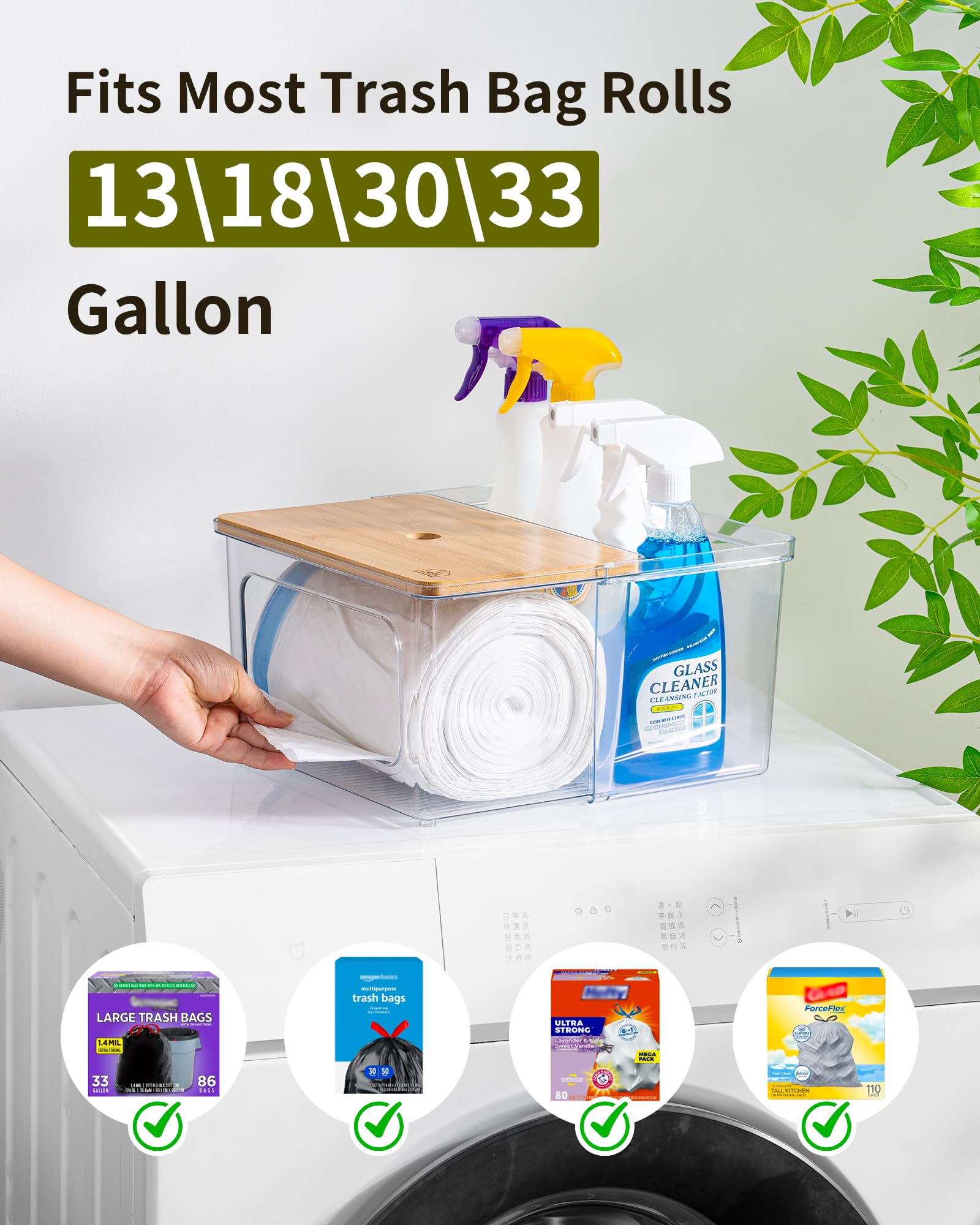 iCASA laundry pods container right keeps detergent powder organized and accessible