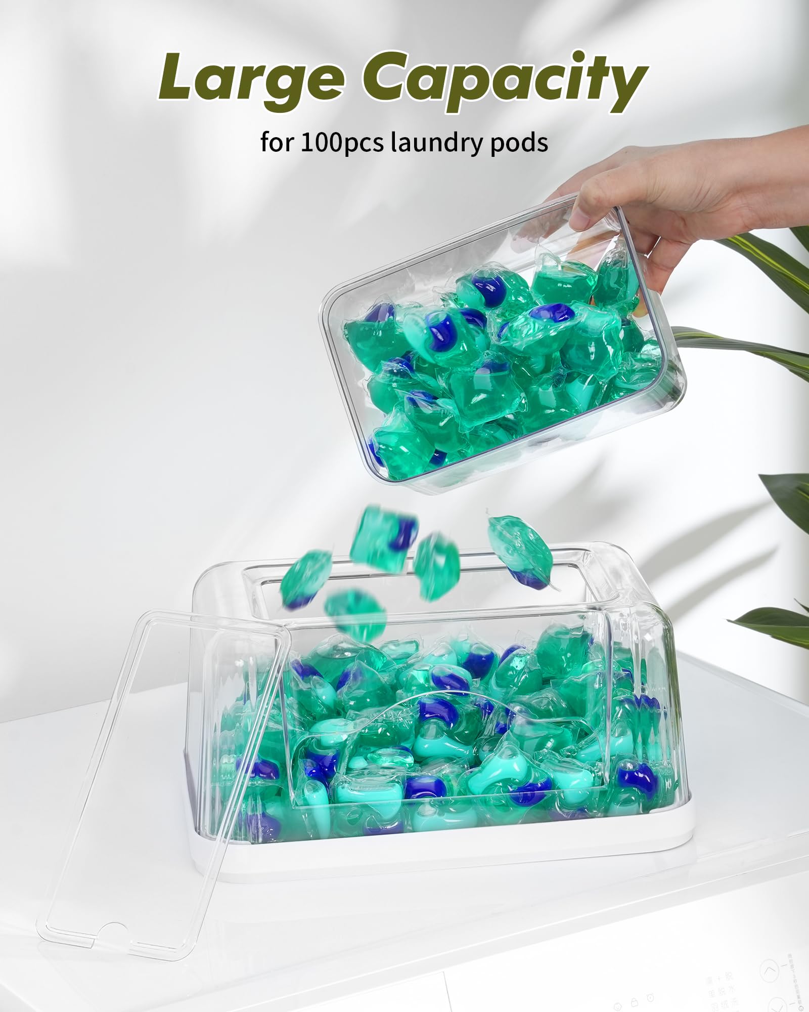 iCASA stackable storage saves space in cabinets