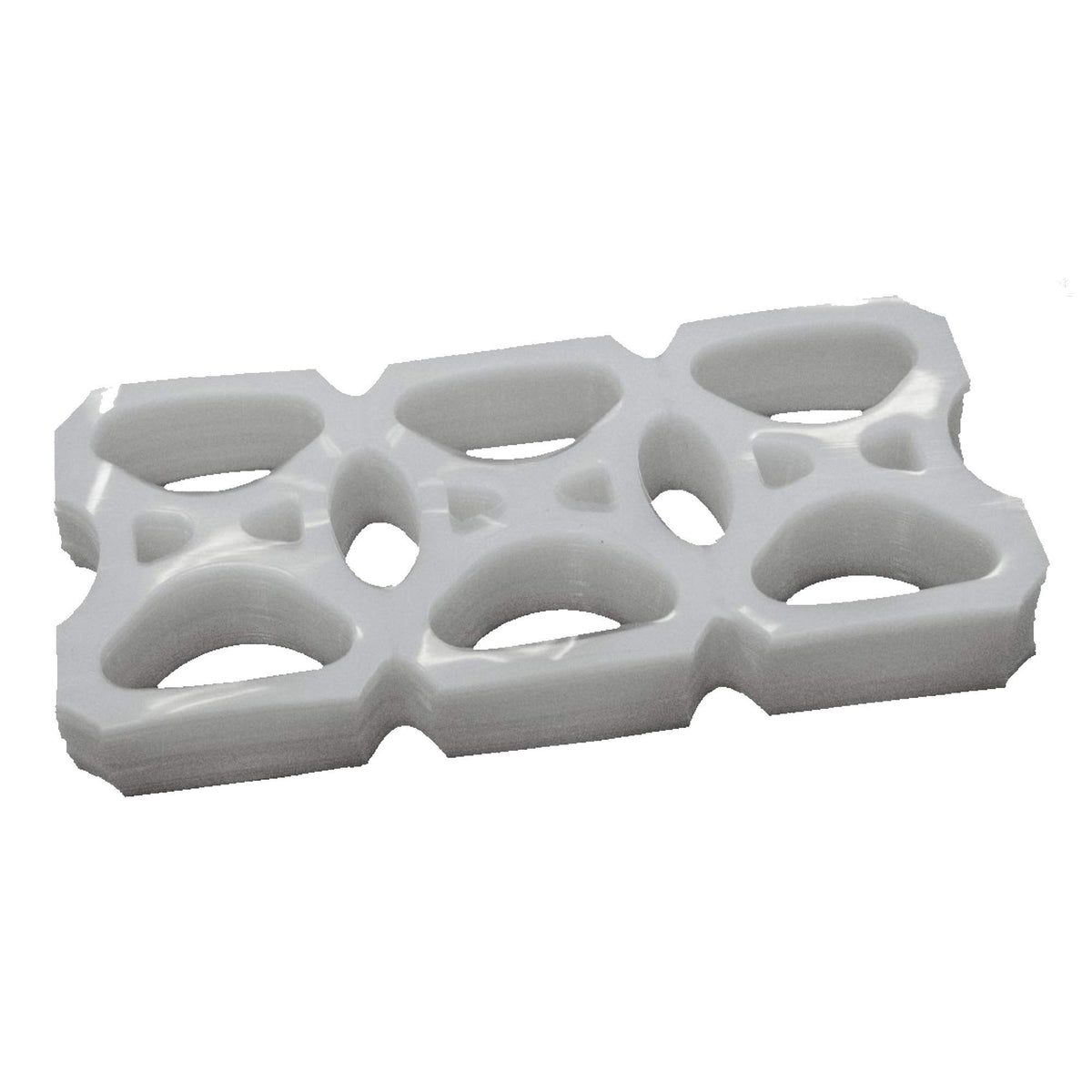 ICE N COLD universal-fit rings securely hold 12oz cans for tidy 6-pack displays.