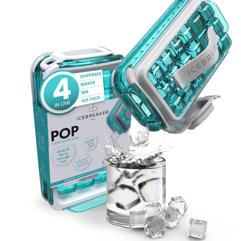 Icebreaker Pop 2.0 dispenser action delivers touch-free, clean ice
