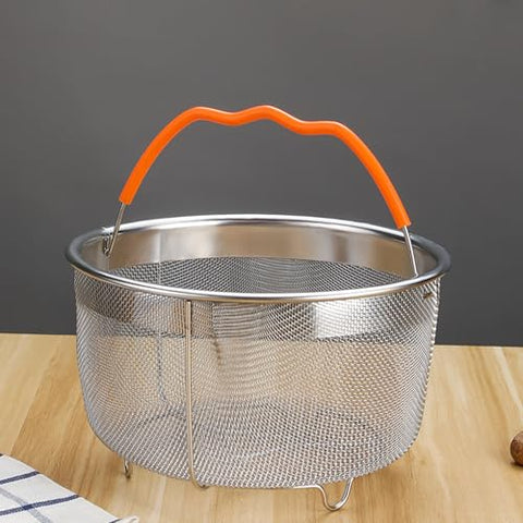 ICEICE egg basket supports gentle egg steaming without crowding
