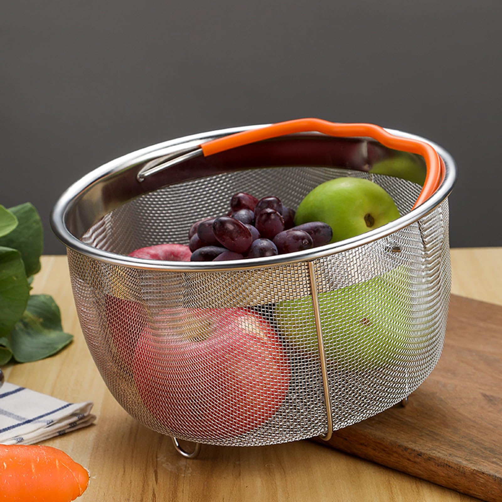 ICEICE steamer basket single-handle design simplifies lifting