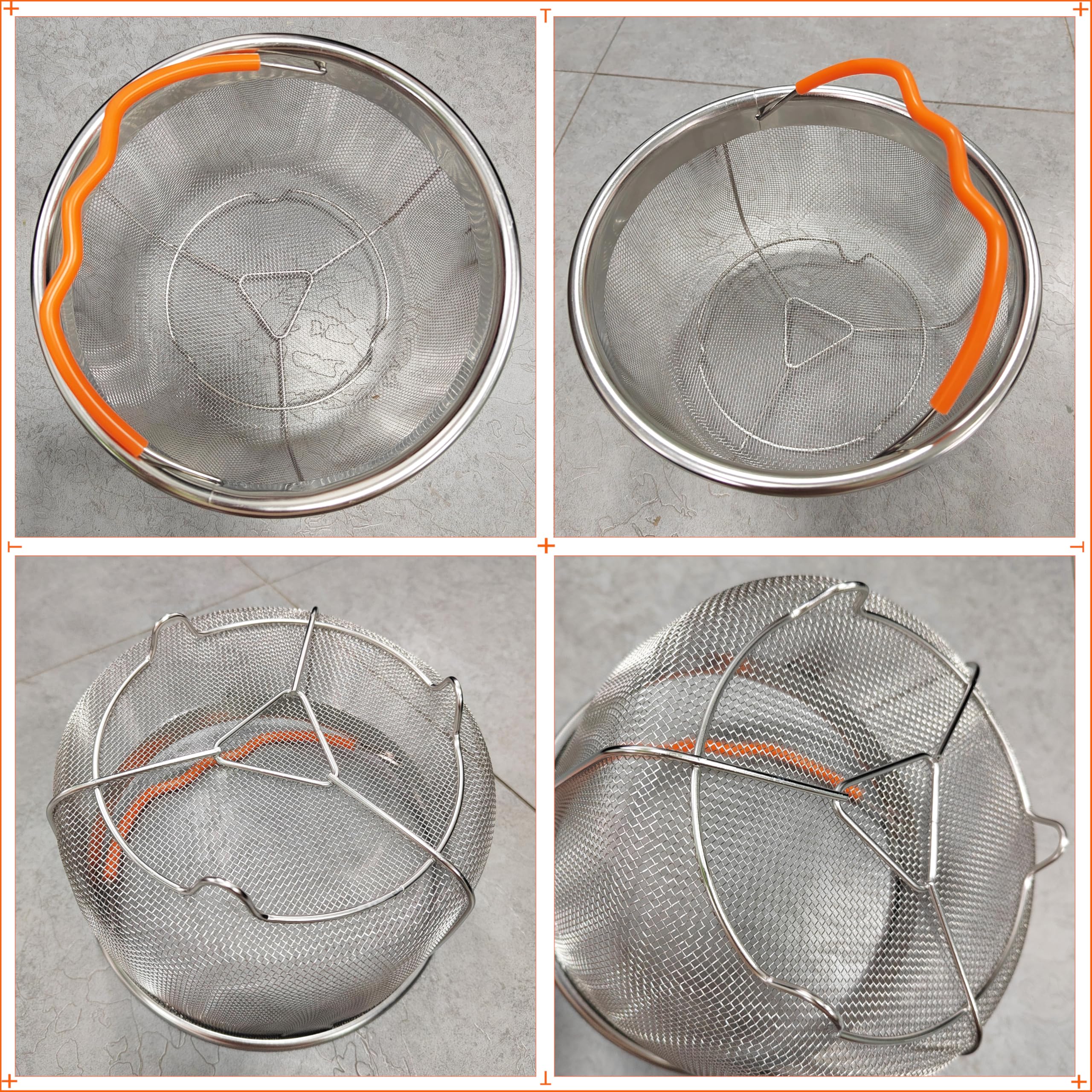 ICEICE stainless steel 18/8 construction ensures durable food-safe use