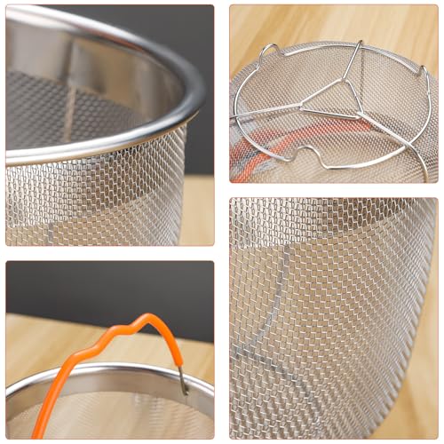 ICEICE vegetable steaming basket helps vibrant broccoli and veggies