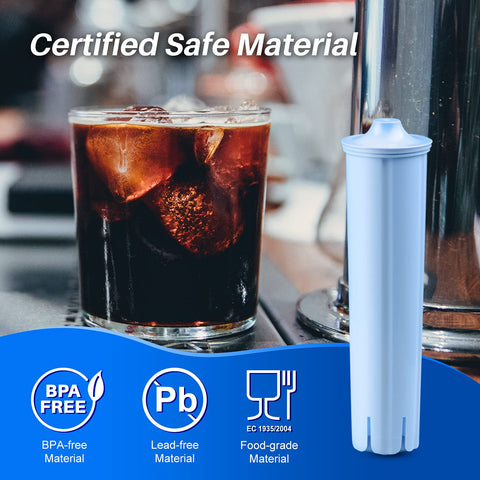 Close detail of ICEPURE Jura Clearyl Blue label.