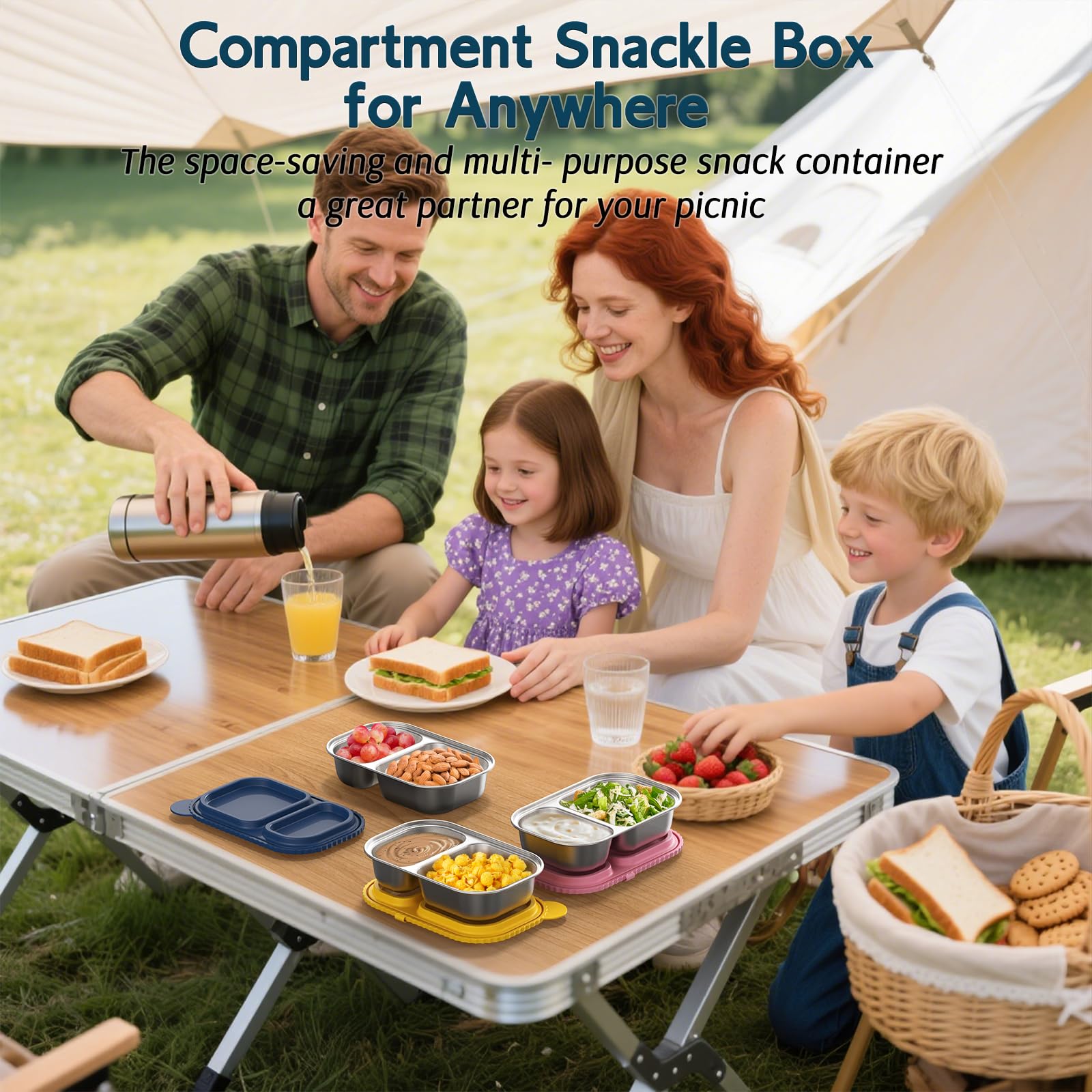ICEROYCE durable design keeps contents fresh and easy to clean