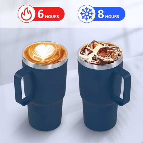 Icesip 20 oz tumbler powder-coated exterior stays dry to touch.